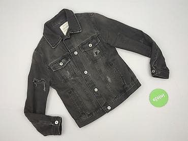 zara top panterka: Dziecięca kurtka jeansowa, 12 lat, 146-152 cm, Zara, stan - Bardzo dobry — 2