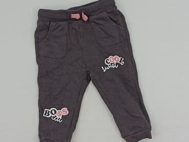 spodnie niemowlęce h: Sweatpants, So cute, 9-12 months, condition - Good — 1