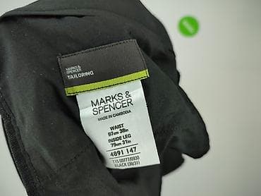 milestone jacket: Marks & Spencer, Spodnie garniturowe męskie, rozmiar XL — 5