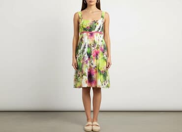 modne sukienki na wesele rozmiar 48: Sukienka damska, rozmiar M — 6