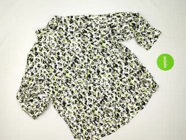 bluzki oversize plus size: Laura Torelli, Bluzka damska, rozmiar 3XL — 3