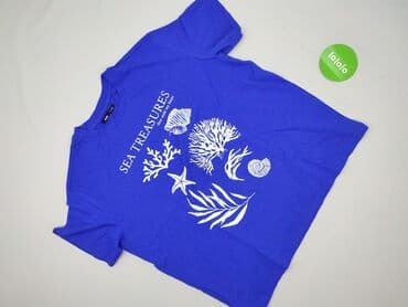 niebieska bluza pull and bear: Sinsay, T-shirt damski, rozmiar XL — 2