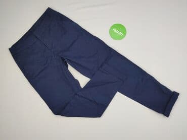 granatowe chinosy damskie: Esmara, Spodnie materiałowe damskie, rozmiar XS — 2