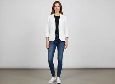 ochnik marynarki damskie: Bonita, Marynarka damska, rozmiar M — 7