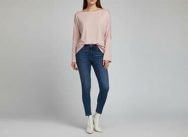 rozowa bluzka: Bluzka damska, rozmiar M — 5