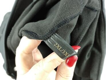 jeans leopard: Legginsy Ze skóry ekologicznej damskie, 2XL — 4