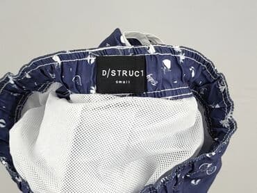 spodnie serduszka by o la la czarne: Szorty kąpielowe dla mężczyzn, rozmiar S — 4