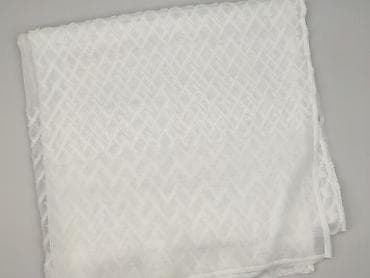 figurki kur: Biała firana/woal z wypukłym wzorem - Kolor: śnieżna biel - Materiał — 1