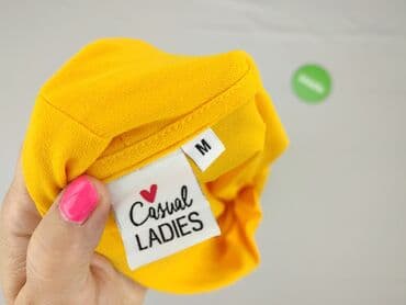 żółte bluzki z krótkim rękawem: Bluzka damska, rozmiar M — 4