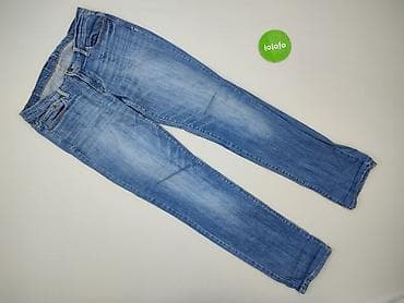 rurki jasne: Denim, Jeansy damskie, rozmiar M — 2