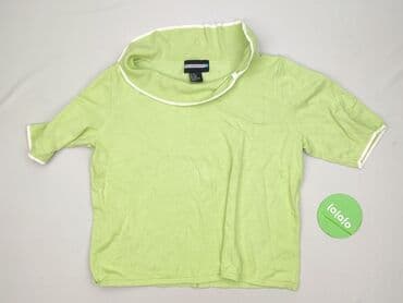 koszulka z długim rękawem w paski: T-shirt damski, rozmiar XL — 2