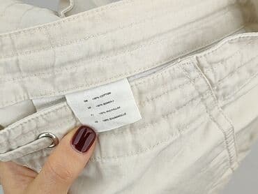 białe spodenki damskie hm: H&M, Szorty damskie, rozmiar M — 6