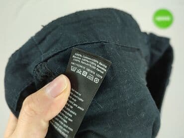 stradivarius cargo czarne: F&F, Spodnie 3/4 dla mężczyzn, rozmiar S — 6