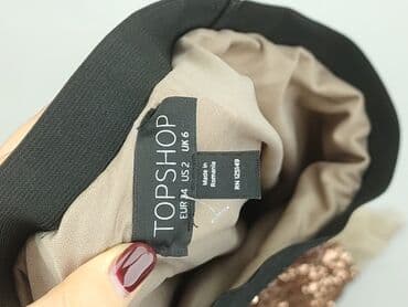sukienki z cekinami plus size: Topshop, Spódnica damska, rozmiar XS — 6