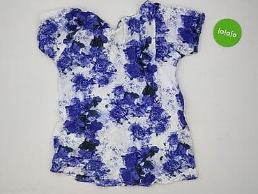 chabrowa bluzki plus size: Bluzka damska, rozmiar L — 3