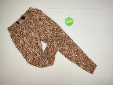 damskie materiałowe spodnie na lato: H&M, Spodnie materiałowe damskie, rozmiar XL — 2