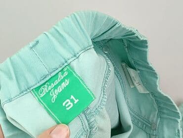 zielone jeansy: Jeansy damskie, rozmiar L — 5