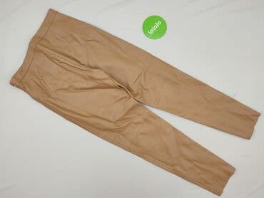 kurtka ze skóry ekologicznej zara: Zara, Spodnie materiałowe damskie, rozmiar M — 4