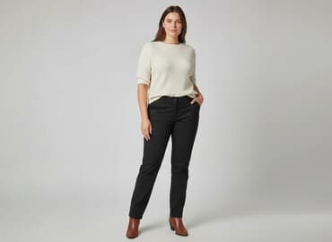 stringi damskie xxl: AJC, Spodnie materiałowe damskie, rozmiar 3XL — 8