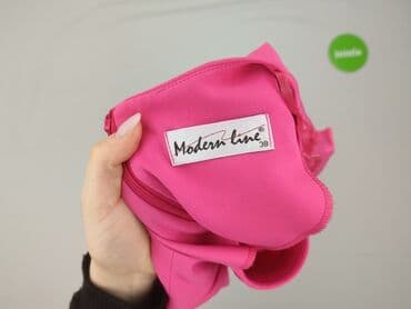 czerwone sukienki wizytowe: Modern Line, Sukienka damska, rozmiar M — 4