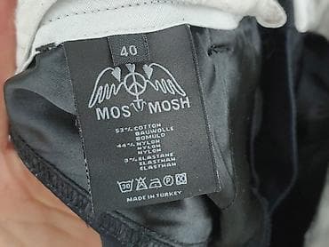 Women's Clothing: Mos Mosh, Material trousers for women, size L — 5