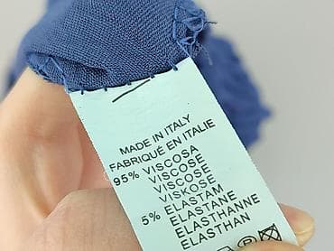 spódnice lyocell: Szerokie damskie spodnie culotte, kolor niebieski (chłodny błękit). - — 4