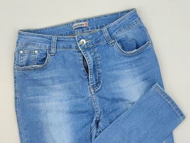jasne jeansy rurki damskie: Jeansy damskie, rozmiar XL — 1