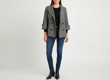 buty zimowe oysho: Oui, Trencz damski, rozmiar S — 7