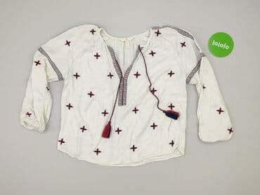 czerwona marynarka h m: H&M L.O.G.G., Bluzka damska, S — 2