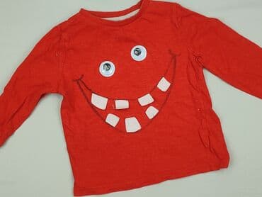 koszula z kotem: Blouse, F&F, 3-4 years, 98-104 cm, condition - Very good — 1