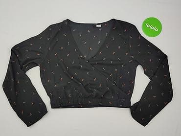 bluza niebieska: H&M Divided, Bluzka damska, rozmiar L — 2