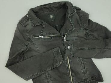 marynarka z kapturem damska: Kurtka jeansowa damska, M — 1