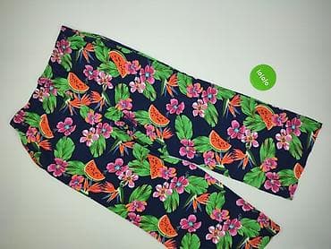 hippie: Papaya, Spodnie materiałowe damskie, rozmiar 2XL — 3