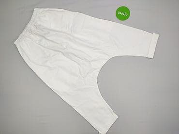 dresy hip hop: Białe damskie spodnie typu harem/jogger New Style - Fason: luźne, z — 3