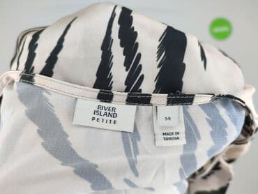 sukienka z bufiastymi rękawami asos: River Island Petite, Bluzka damska, XL — 4