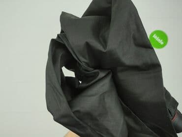 spodnie czarne blyszczace: Spodnie damskie, L — 4