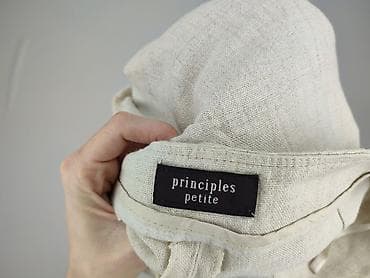 biale spodnie materialowe: Spodnie materiałowe damskie, rozmiar M — 6