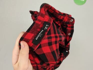 koszula w kratę damska czerwona: Reserved, Koszula damska, rozmiar S — 5