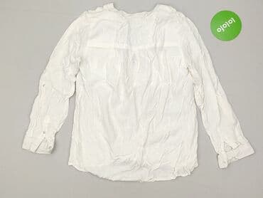 biale bluzki z kolnierzykiem: Sinsay, Koszula damska, rozmiar S — 4