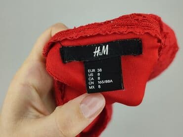 sukienka h m czerwona: H&M, Bluzka damska, rozmiar M — 4