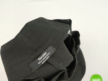 spodnie wrangler czarne: Bershka, Spodnie materiałowe damskie, rozmiar XS — 4