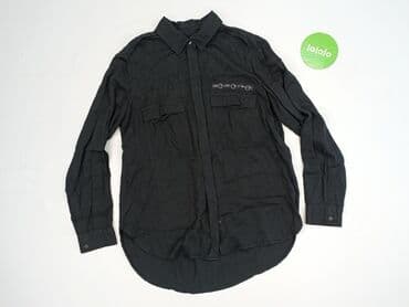 czarne spodnie i koszula: Sinsay, Koszula damska, rozmiar S — 3