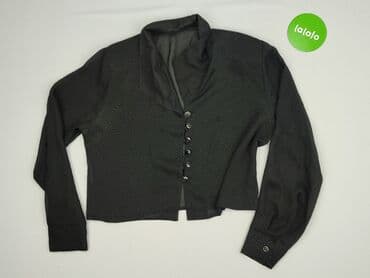 czarne bluzki w biale grochy: Bluzka damska, rozmiar XL — 2