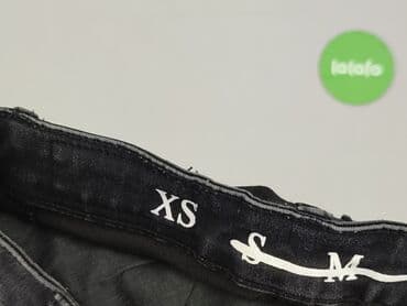 szorty damskie dzinsowe mocno wycięte: Szorty damskie, rozmiar XS — 4