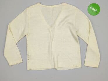 biały sweter rozpinany stylizacje: Kardigan damski, rozmiar M — 3