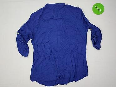 chabrowa bluzki plus size: Bluzka damska, rozmiar L — 3