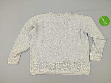 sweter z koronką na dole: Sweter damski, rozmiar L — 4