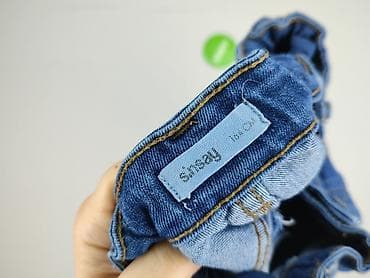 czerwone topy: Spodnie jeansowe, Sinsay, 14 lat, 158/164, stan - Bardzo dobry — 4