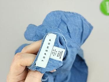 cropped blue jeans: Topshop, Sukienka damska, rozmiar L — 4