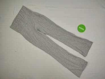 spodnie dzianinowe prążkowane: Gina Tricot, Spodnie materiałowe damskie, rozmiar S — 2